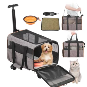 Airline-Approved Rolling Pet Carrier